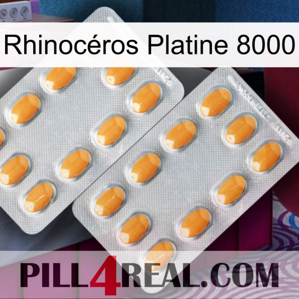 Rhinocéros Platine 8000 cialis4